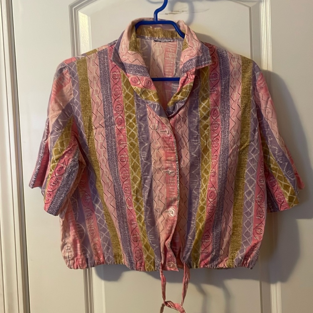 Vintage crop top